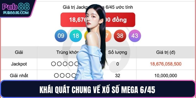 Khái quát chung về xổ số Mega 6/45