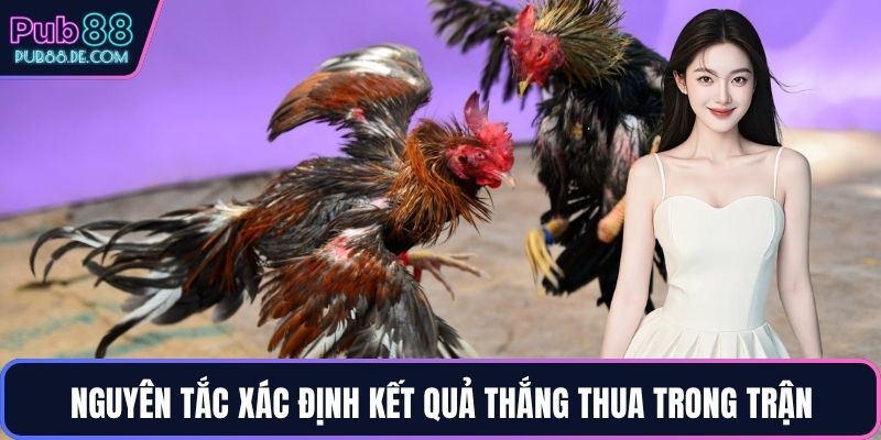 Nguyên tắc xác định kết quả thắng thua trong trận